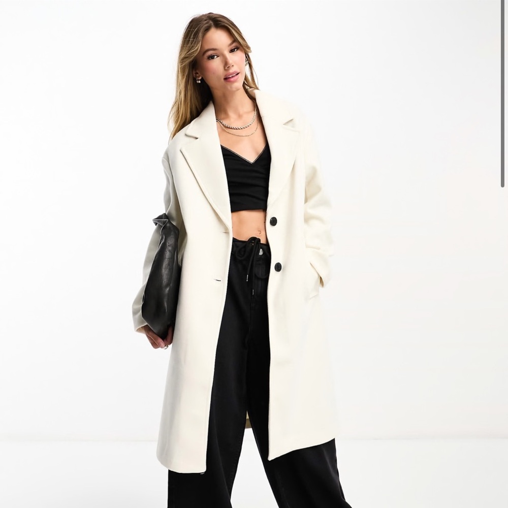 Long white coat